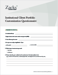 Institutional Client Portfolio Customization Questionnaire